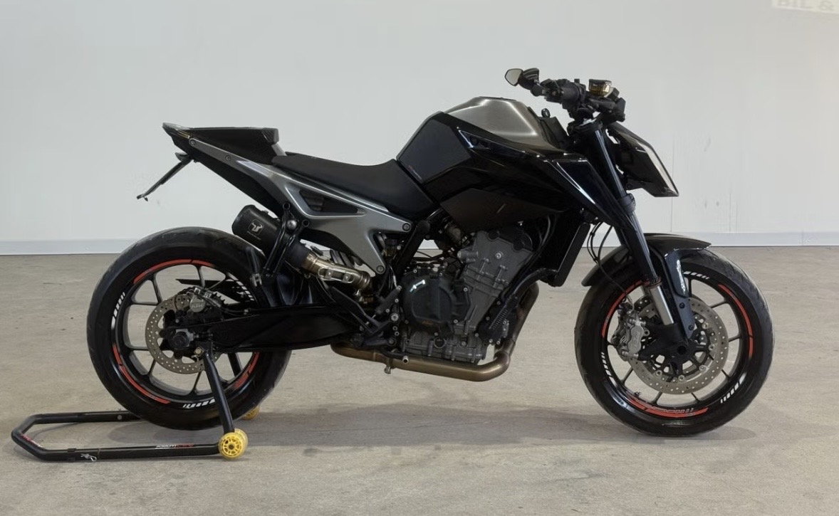 Ktm duke 790 uppkörning 