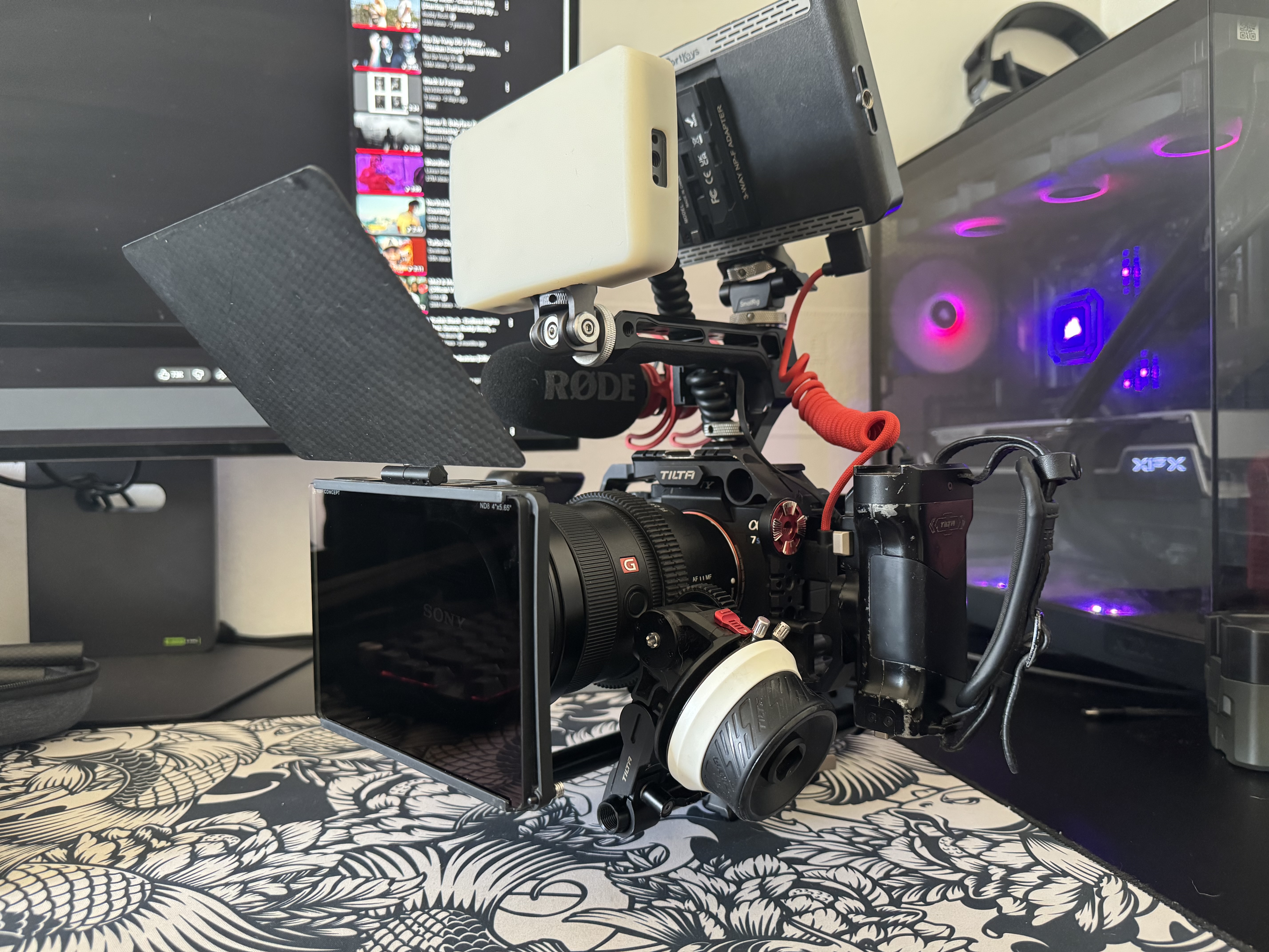 Sony a7s iii complete run & gun rig for hire – full handheld filmmaking kit
