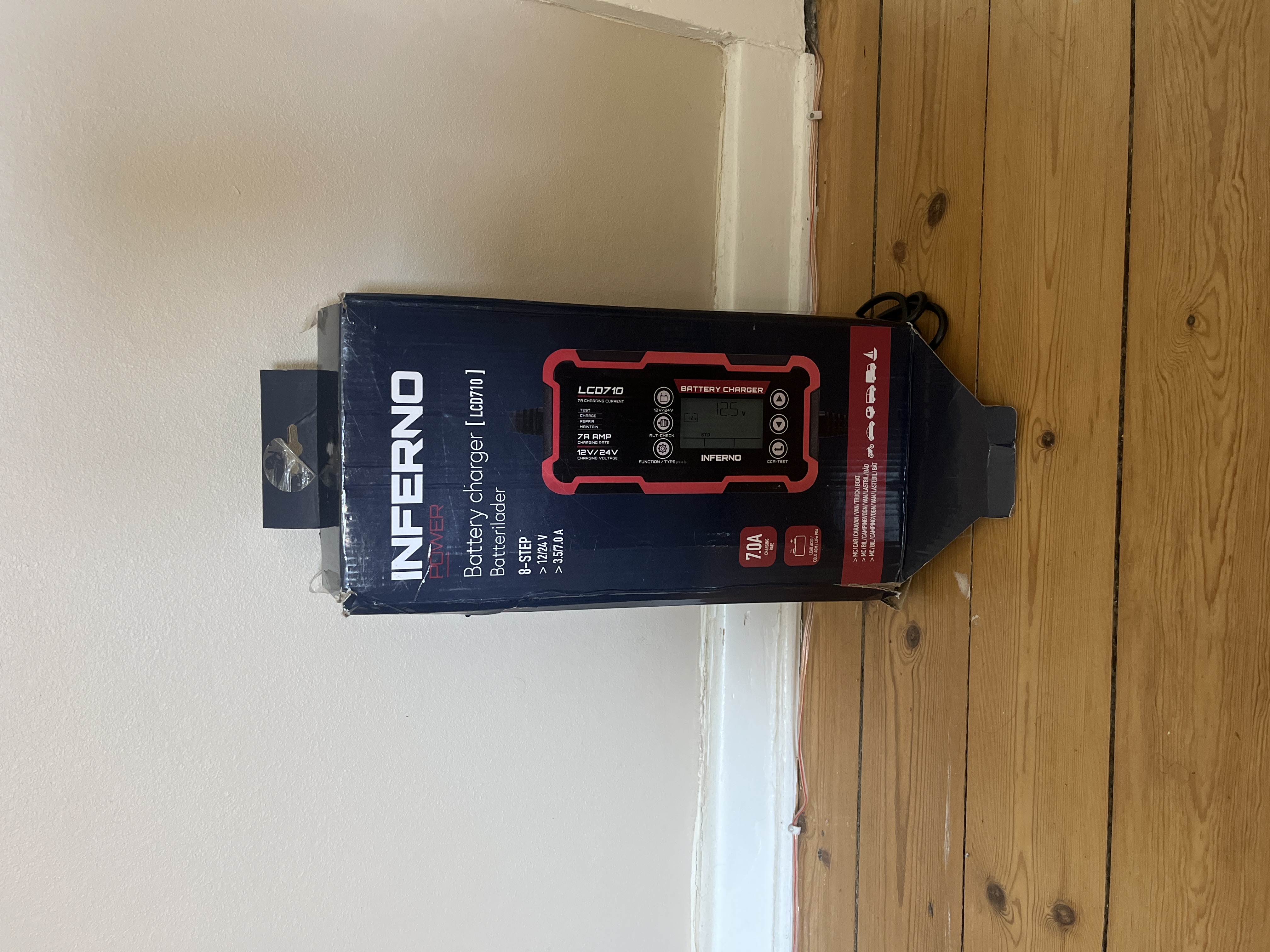 Inferno power batterioplader til 12/24v