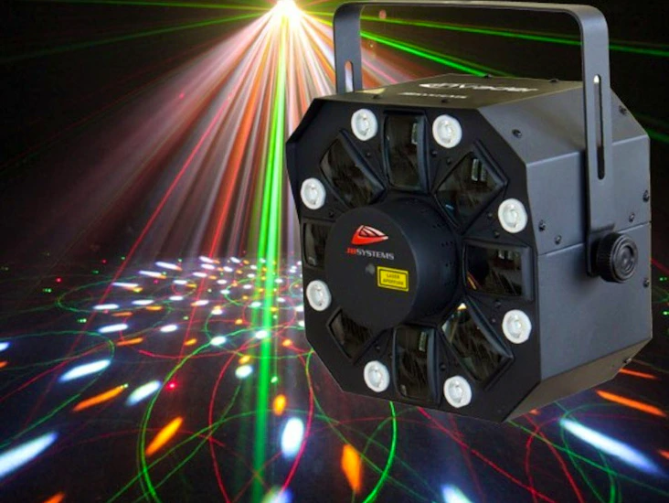 Optimalt festpaket - rökmaskin + festlampan led invader!