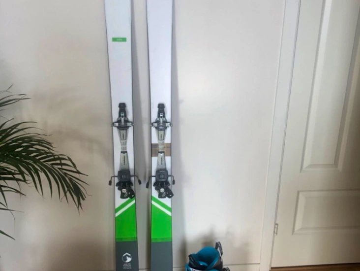 Toppturski 173 cm m/feller og sko