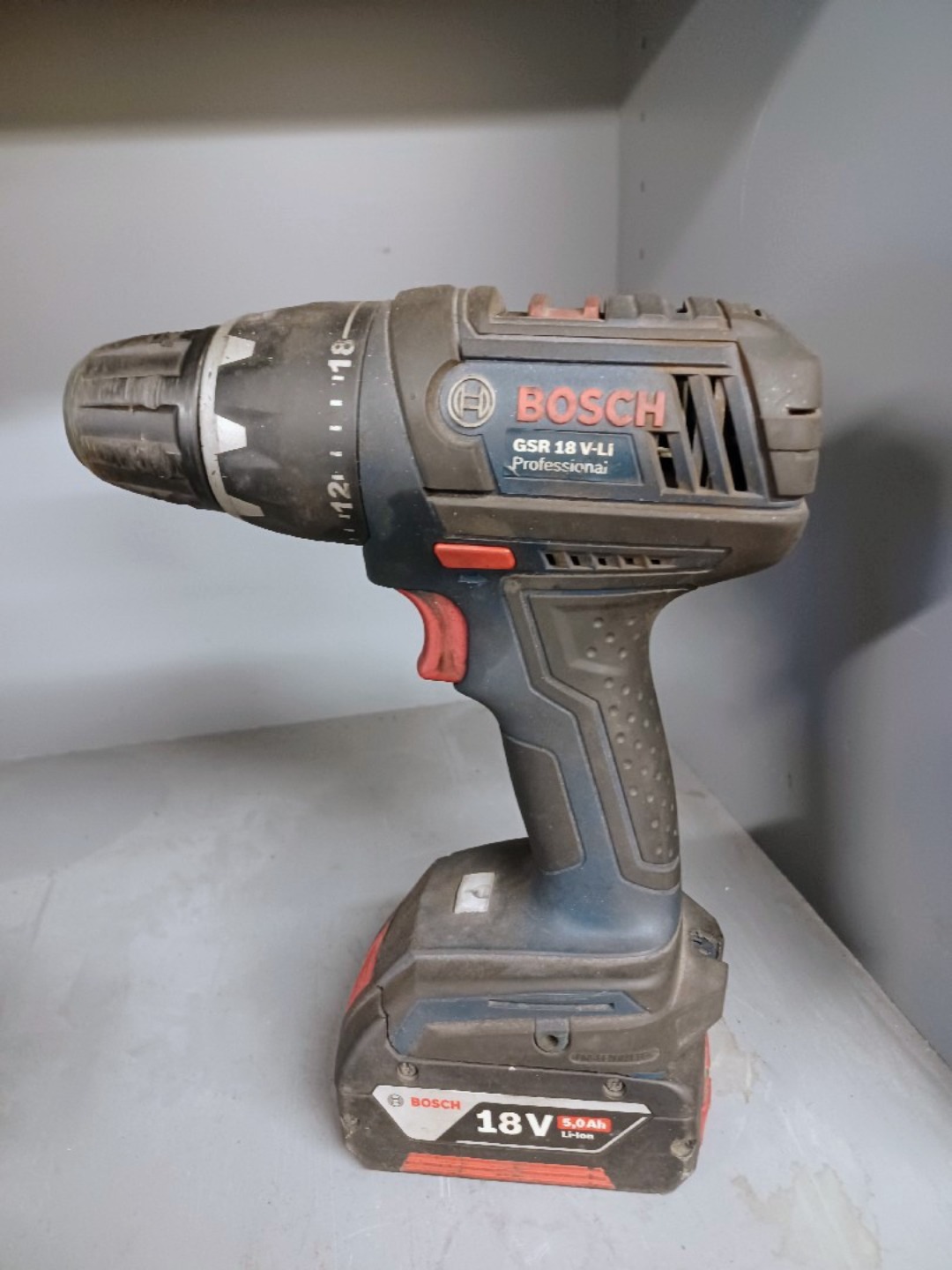 Bosch gsr 18v drill