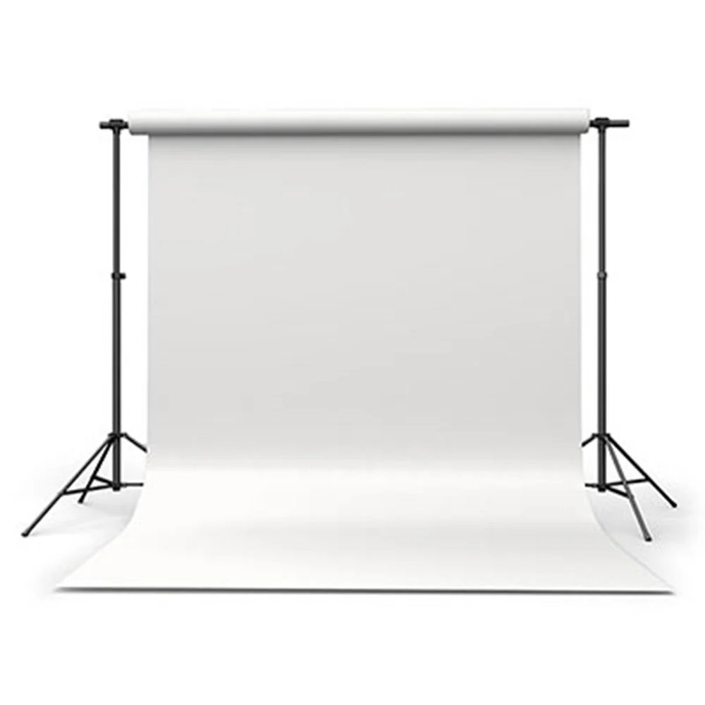 Seamless background paper calumet polar white 1.35m x 11m 
