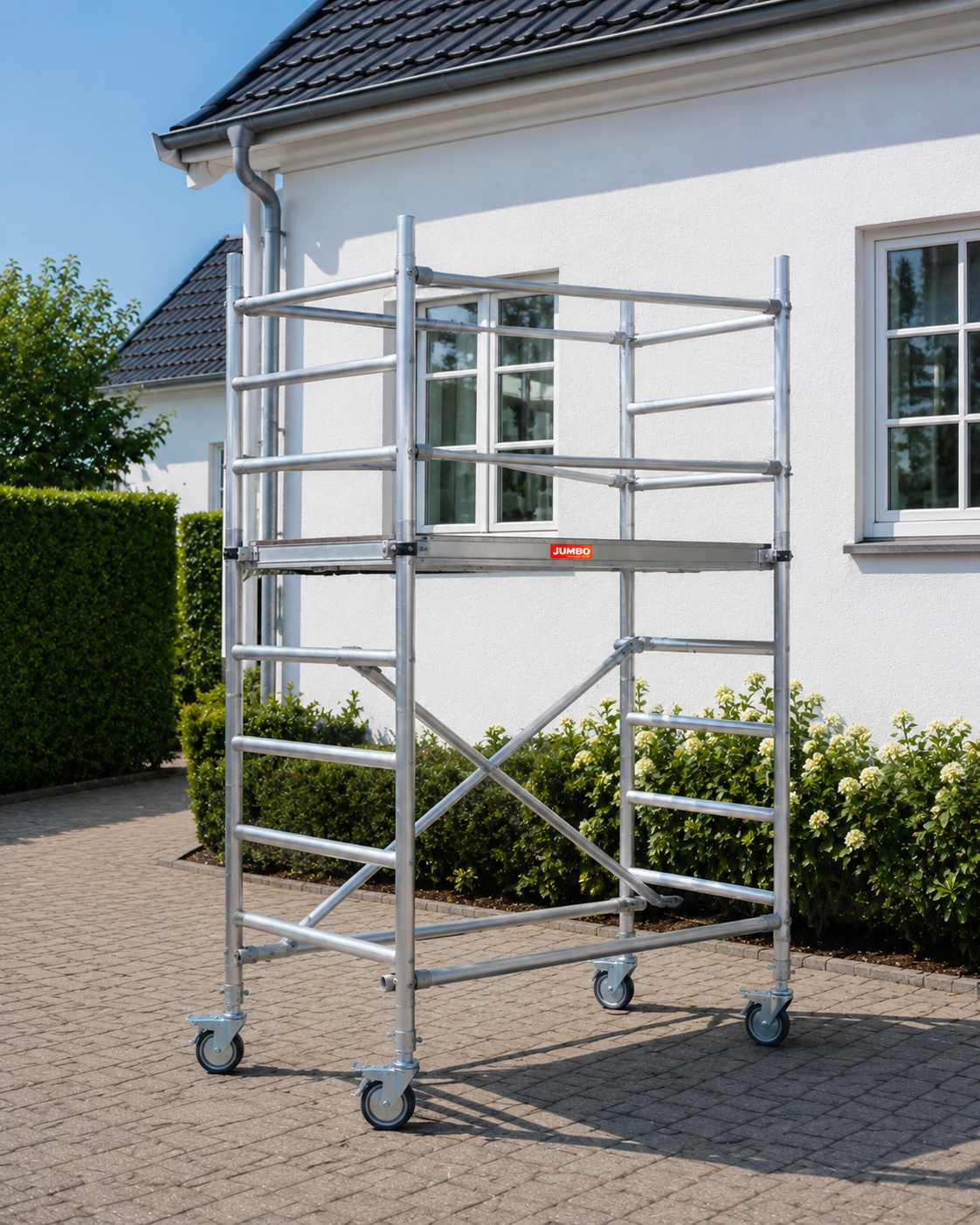 Rullestillads / arbejdsplatform – arbejdshøjde ca. 3 meter