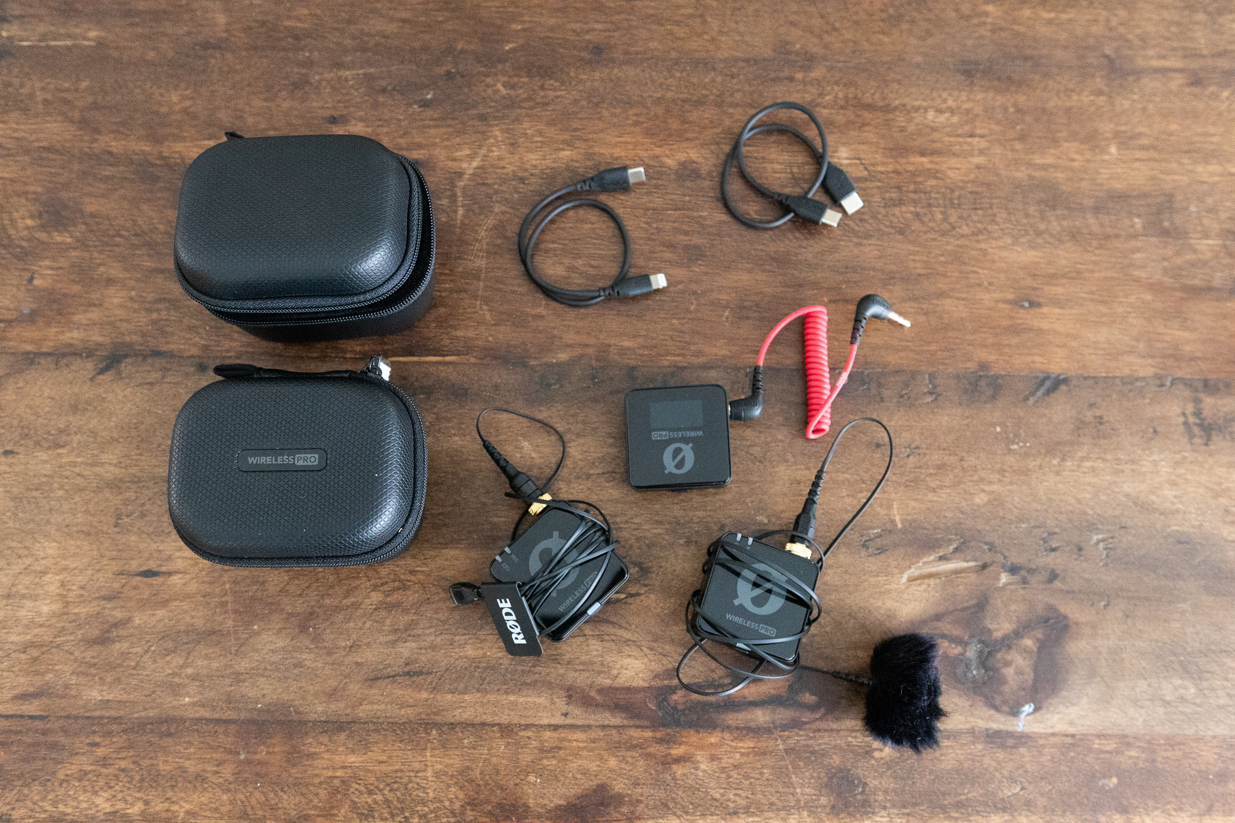 Wireless go pro set