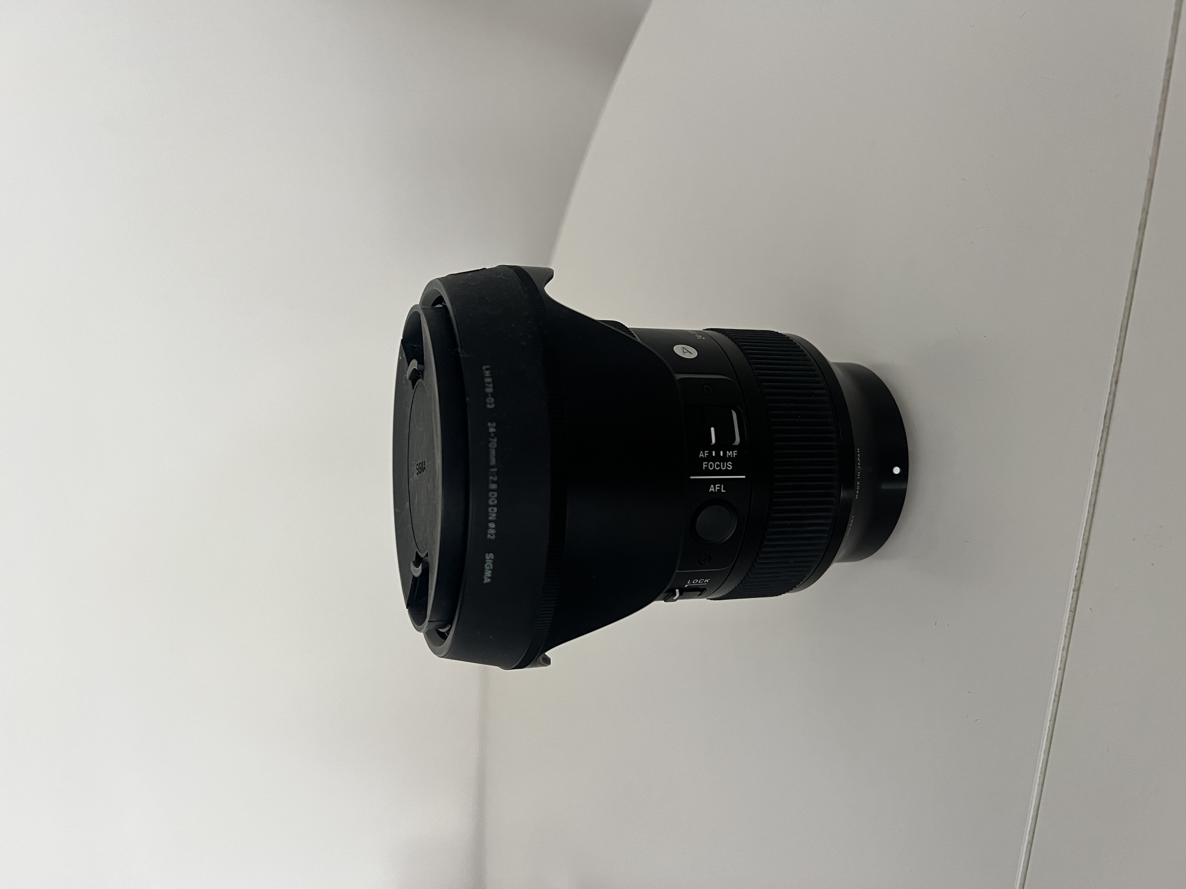 Sigma 24-70mm f2.8 lens