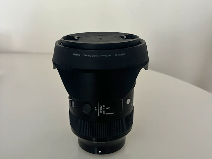 Sigma 24-70mm f2.8 lens