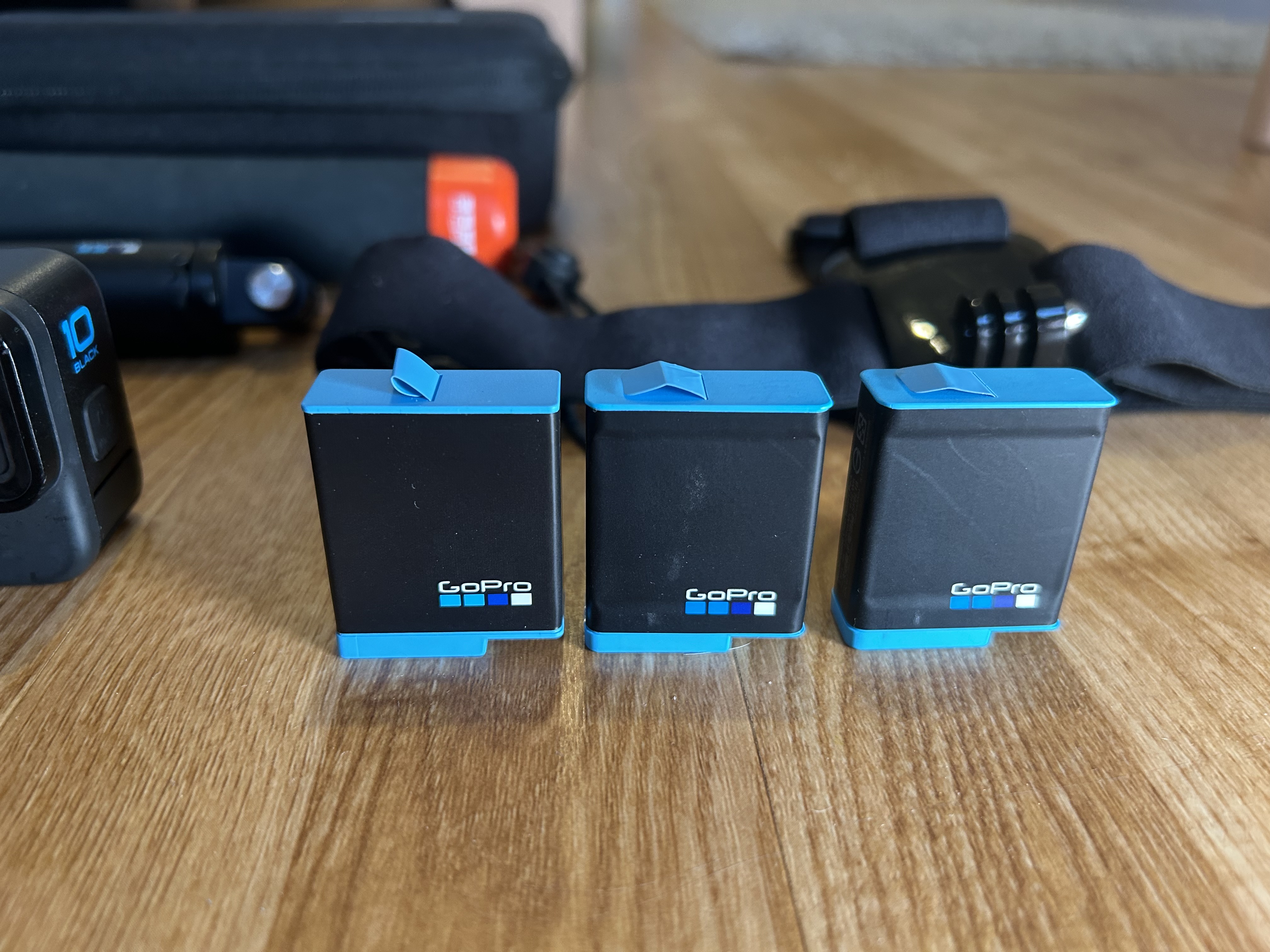 Go pro hero 9/10/11 batteries x3