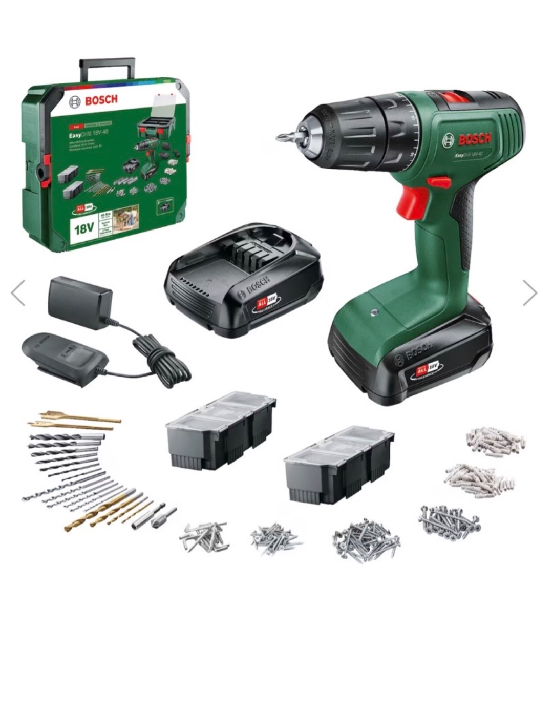 Elektrisk drill/skrutrekker på batteri