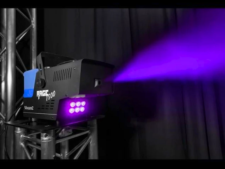 Røgmaskine rage 1800 led smoke machine