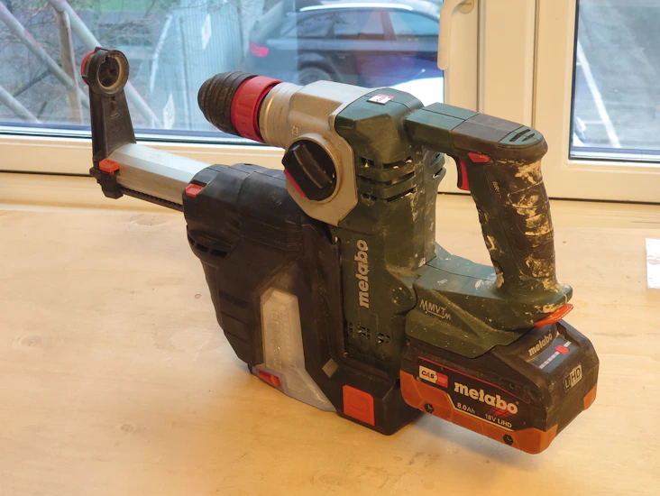 Metabo borhammer med støvsuger