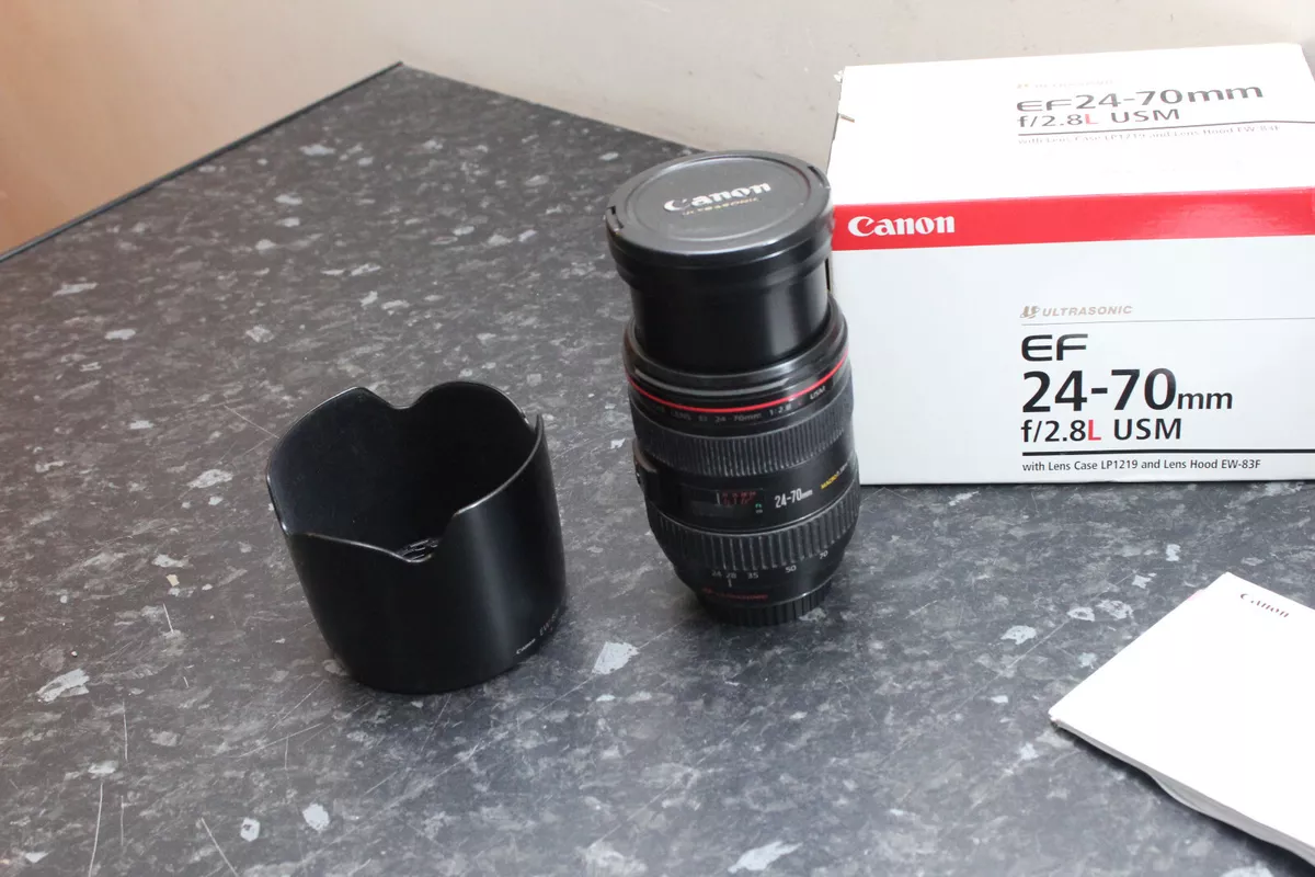 Canon ef 24-70mm f2.8 lens