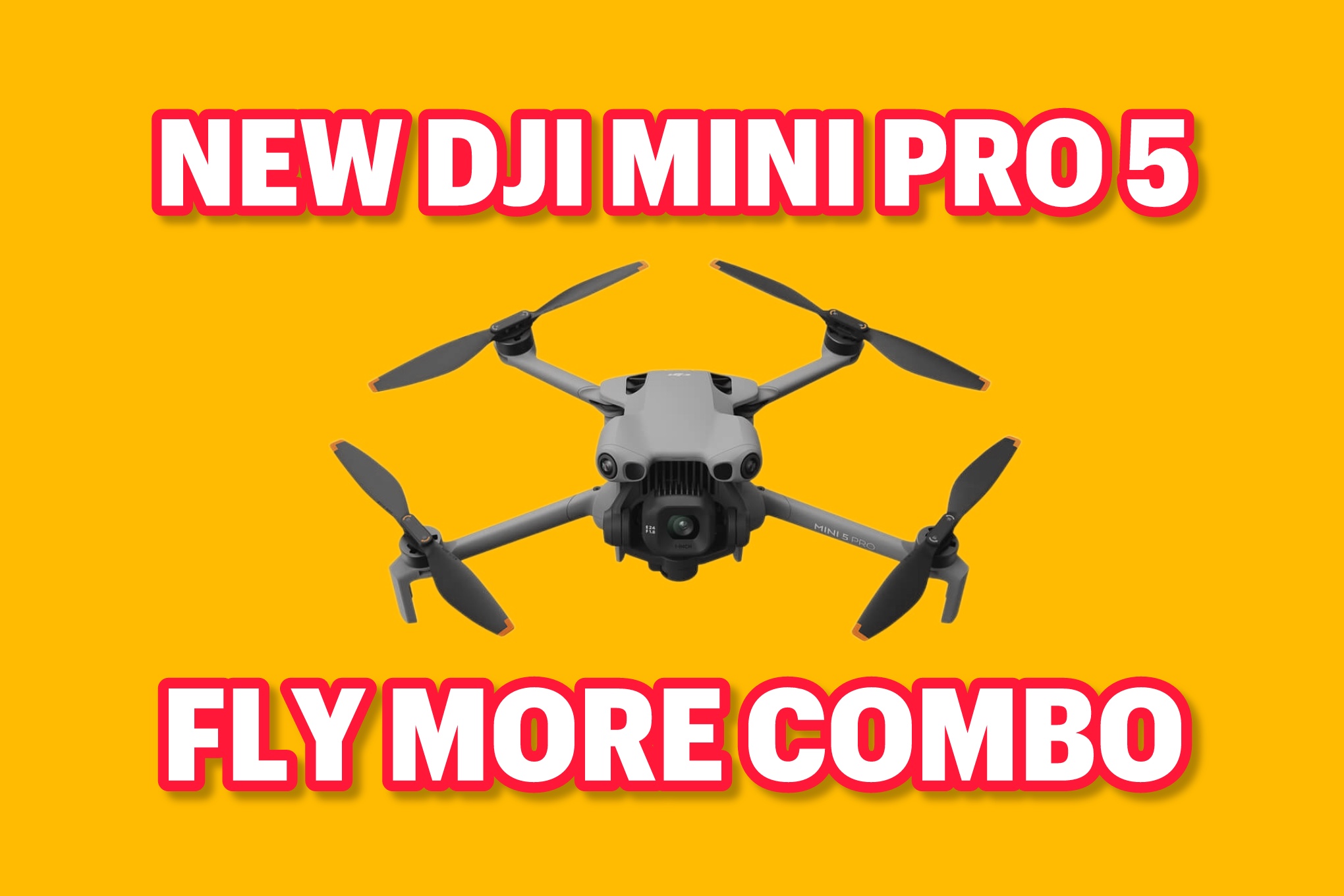 New! dji mini 5 pro fly more combo