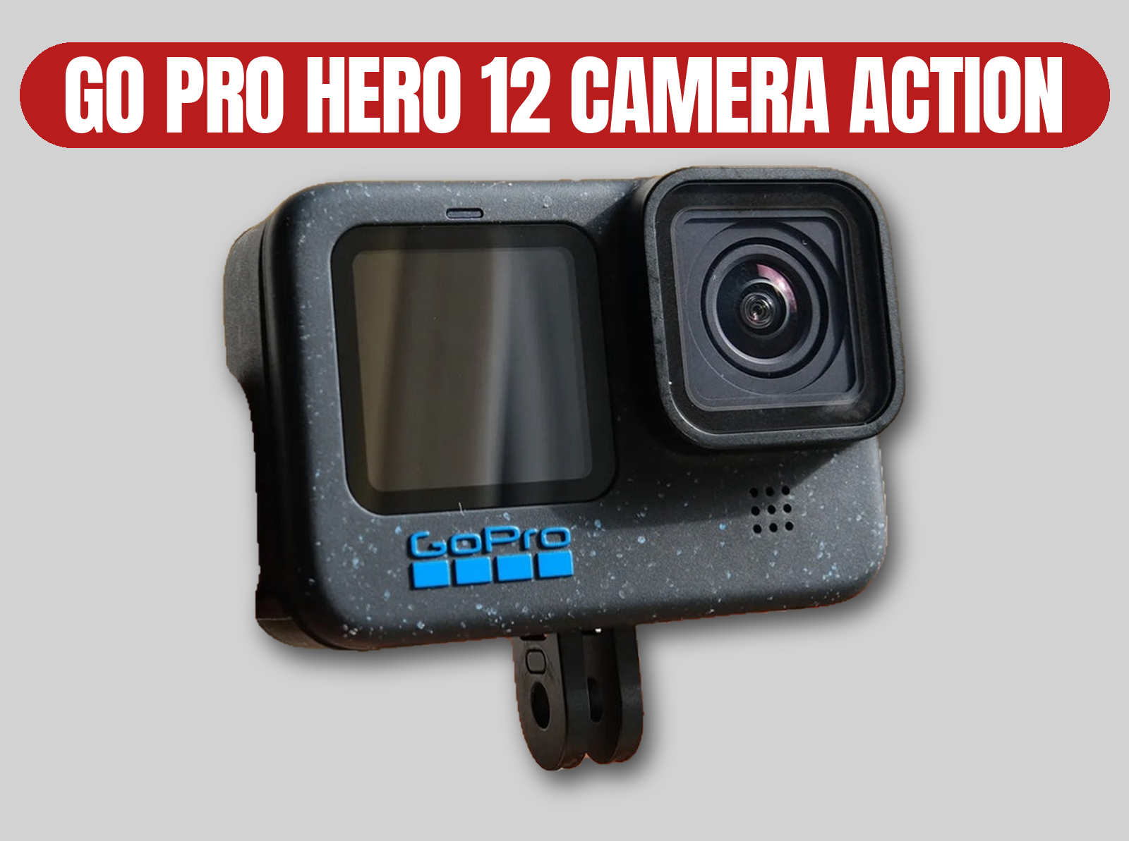 Gopro hero 12 action camera | 128gb sd card / 2 batteries / accessories