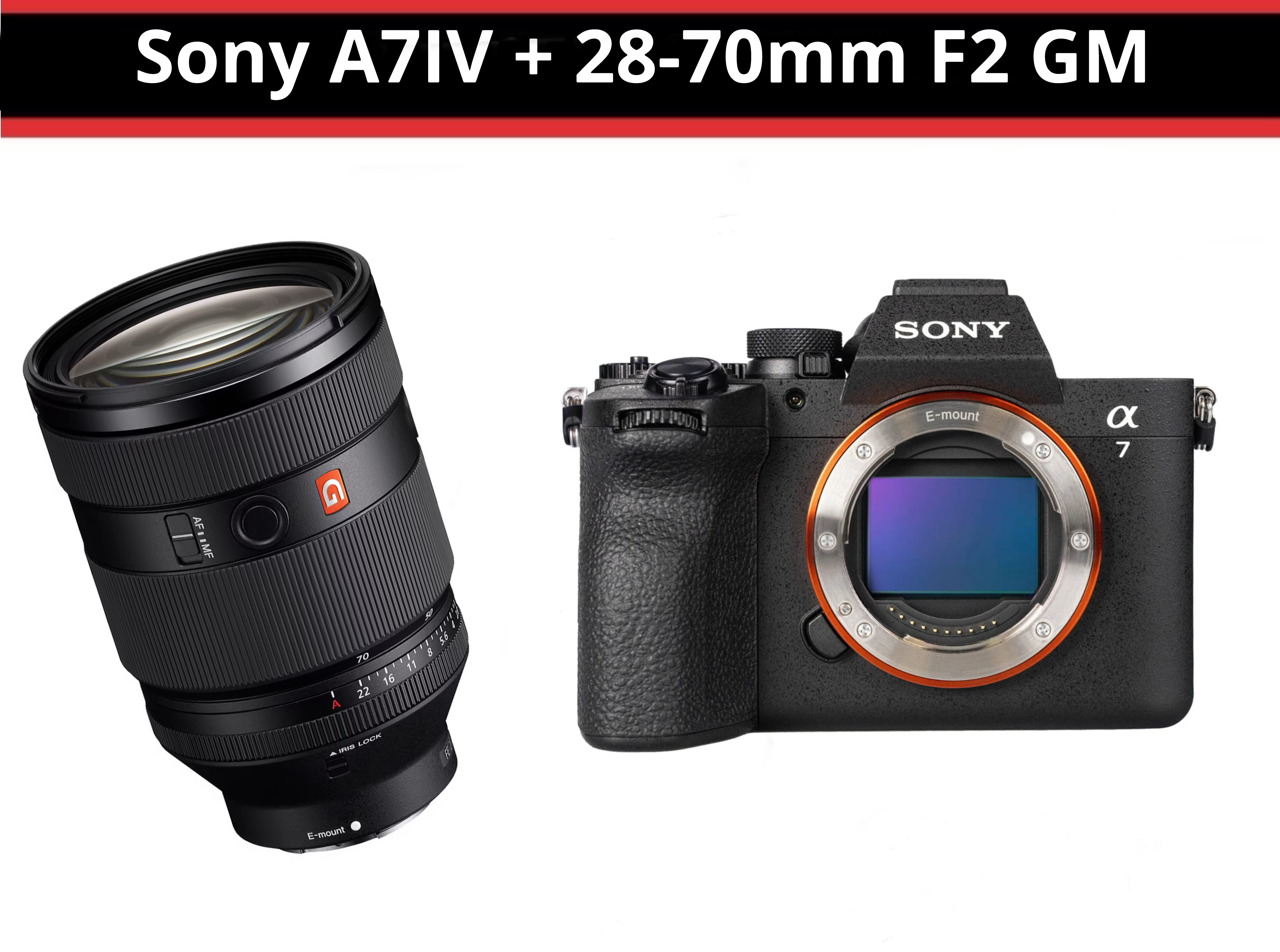 Sony a7iv + 28-70mm f2 gm bundle