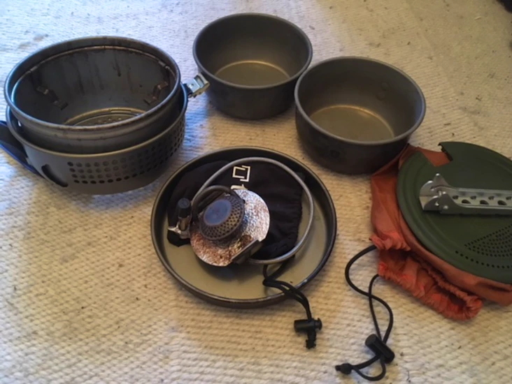 Trangia 27 ulha med gasol/spritbrännare