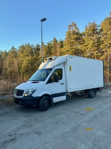 Mercedes-benz sprinter automat med bakgavellyft