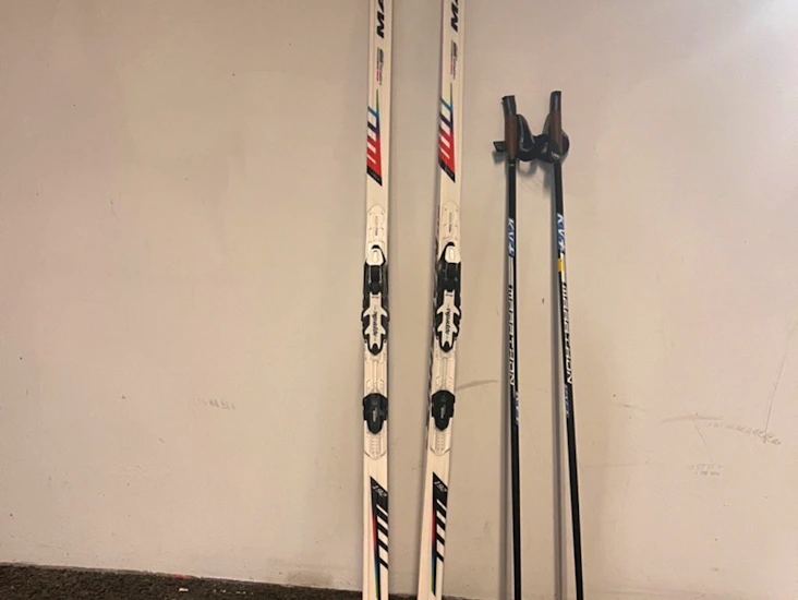 Langrennspakke dame, 64-72kg, sko 39