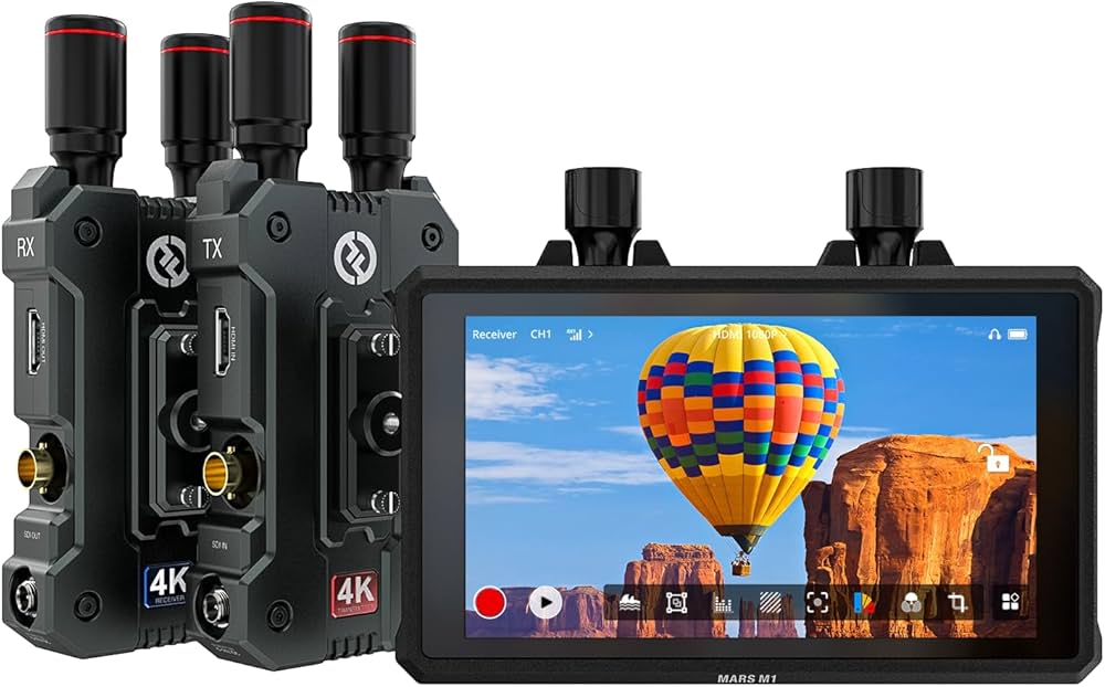 Mars m1 monitor & mars 4k tx & rx