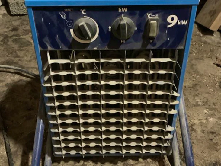 Elbjörn 9kw 3-fas värmefläkt