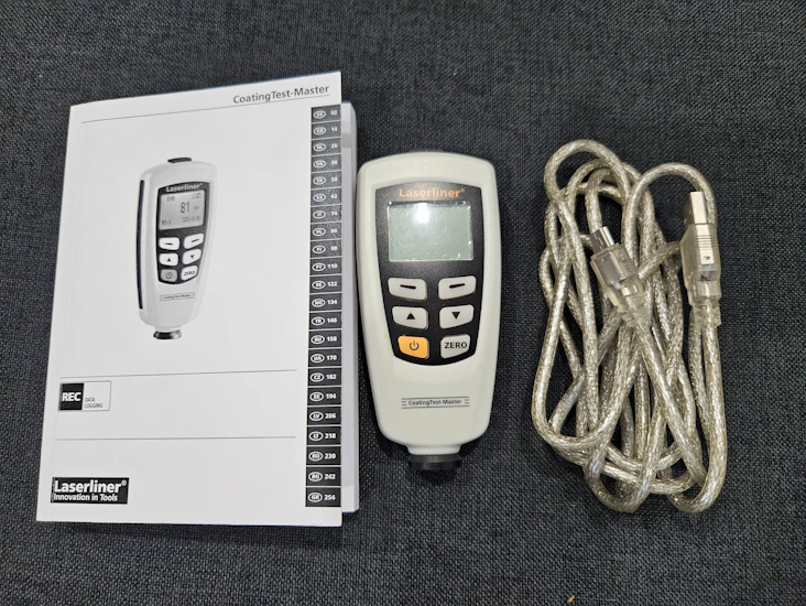 Maalipinnan paksuumittari/kuivakalvomittari laserliner coatingtest-master
