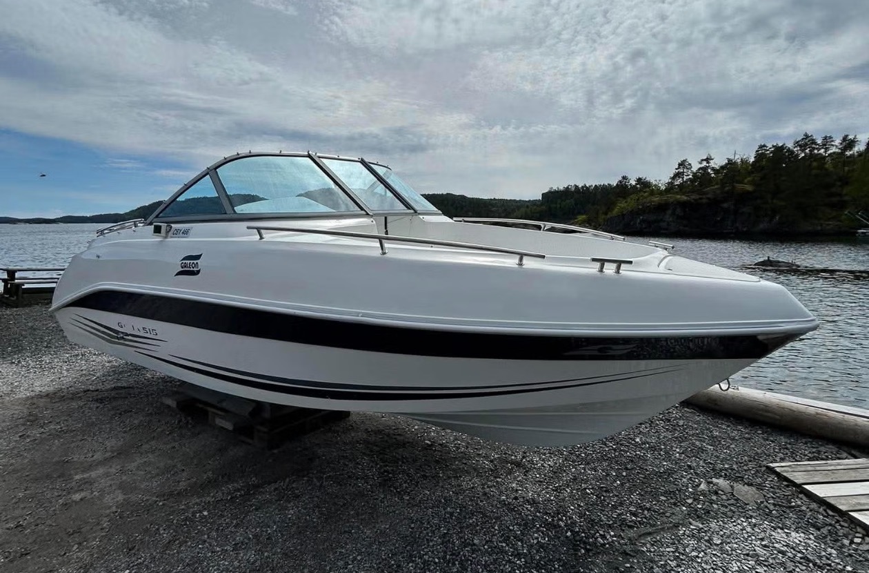 Lei galia galeon 515 – perfekt til dagsturer, bading og fiske! ⚓