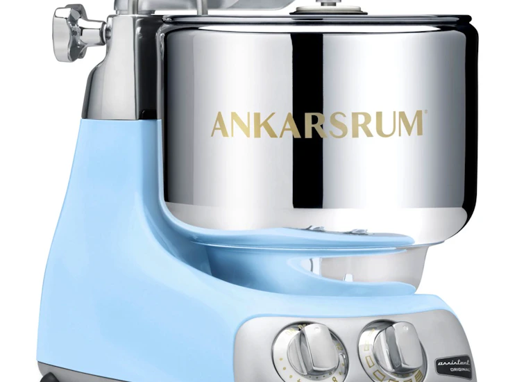 Ankarsrum kjøkkenmaskin med mye utstyr