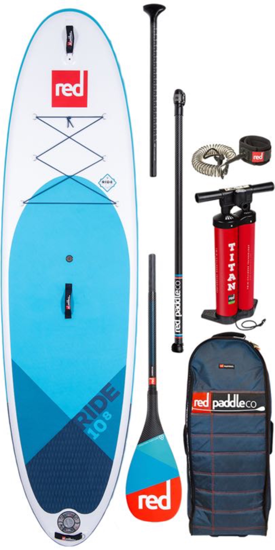 Red paddle 10'8 isup leies ut