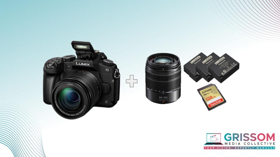 Panasonic lumix dmc-g80 mirrorless camera 