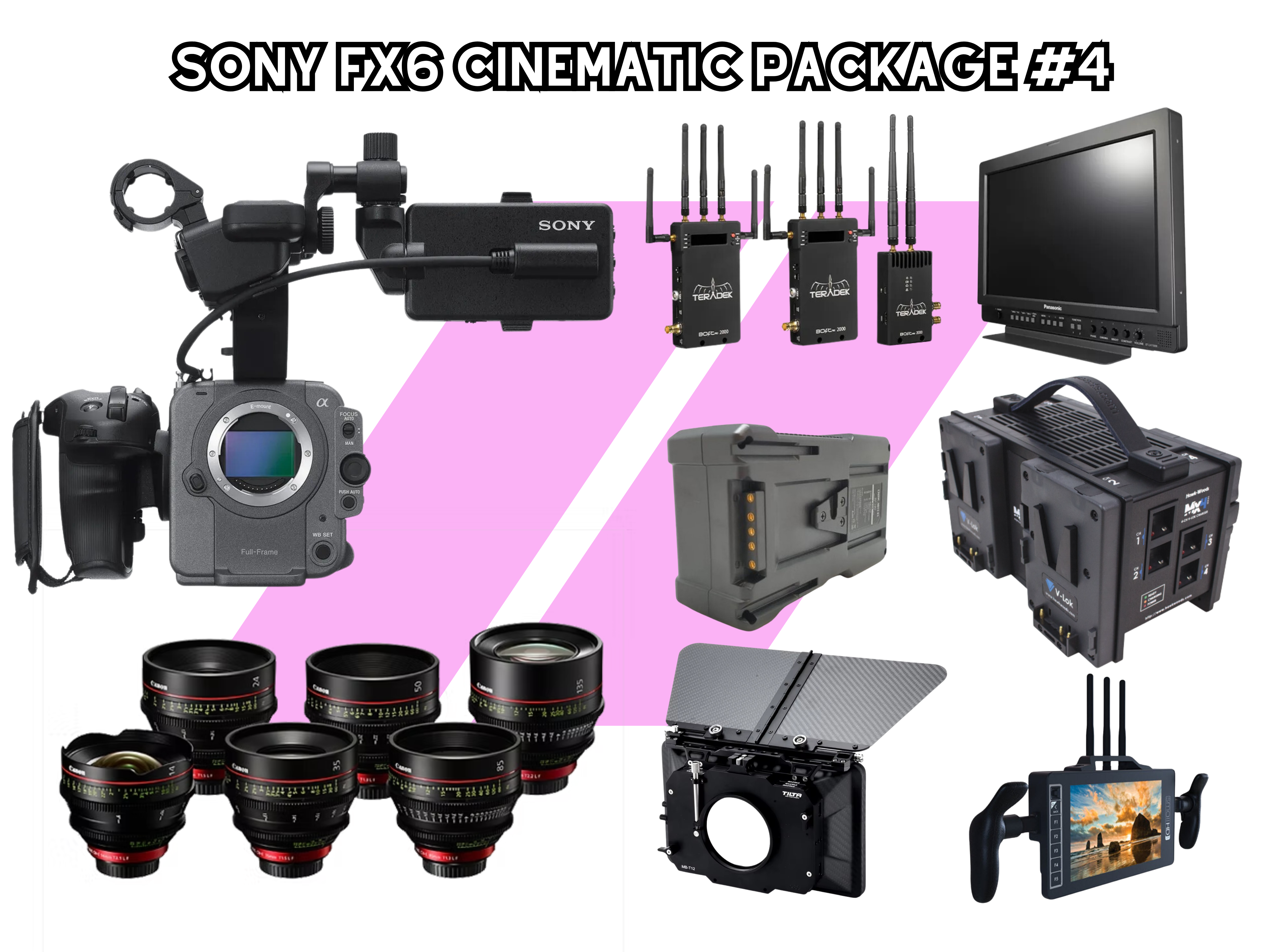 Sony fx6 cinematic package #4