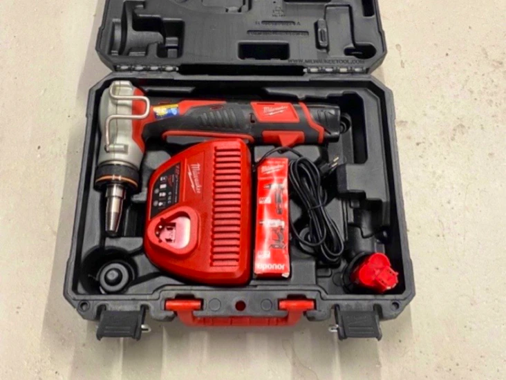 Milwaukee expanderverktyg pex uponer