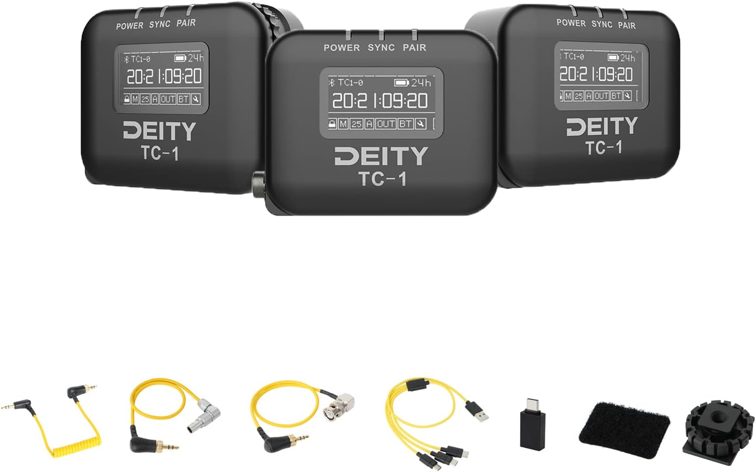 Deity tc-1 kit wireless timecode generator box  (3 pcs kit)