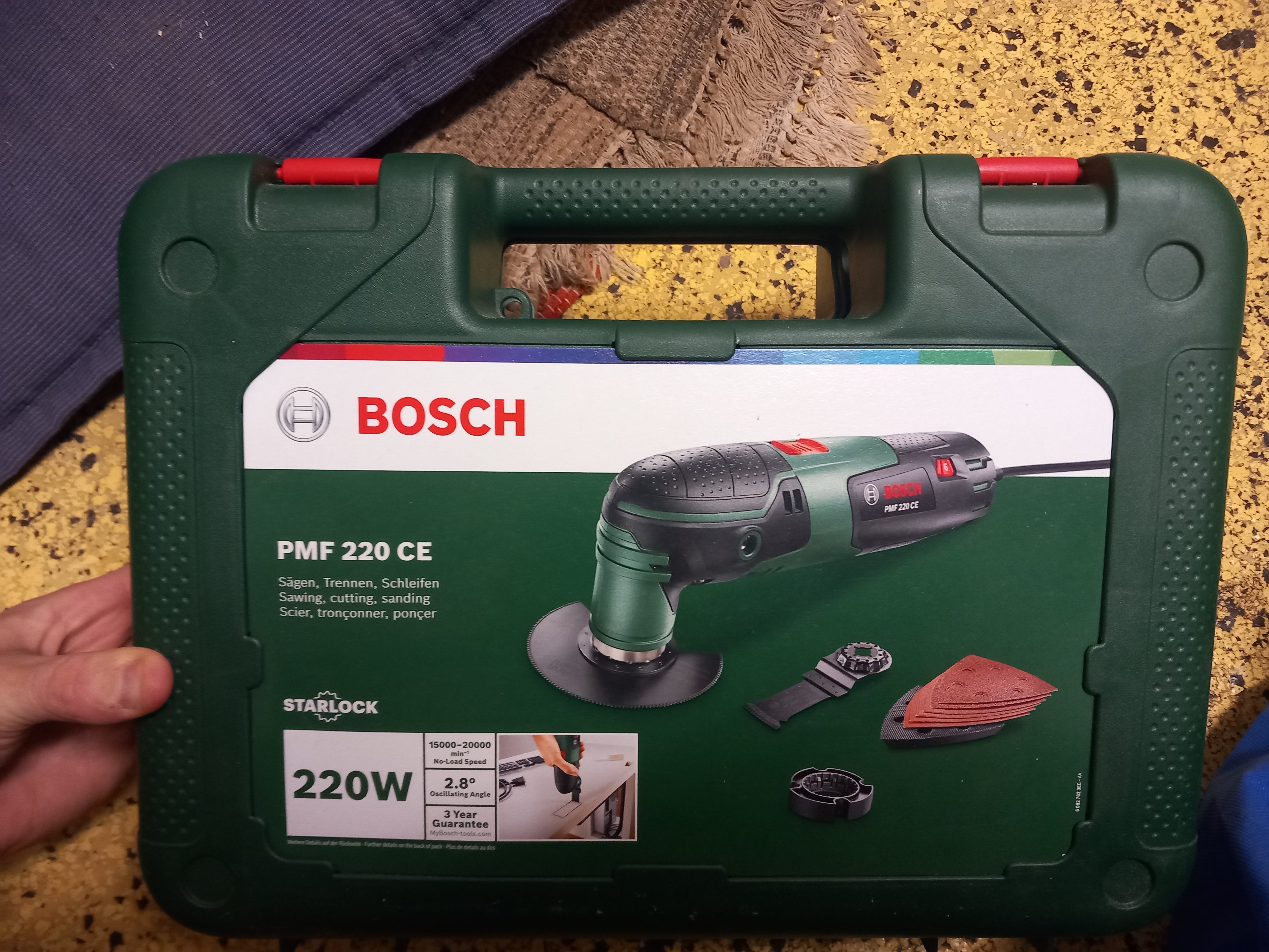 Bosch multimaskin, fein. 