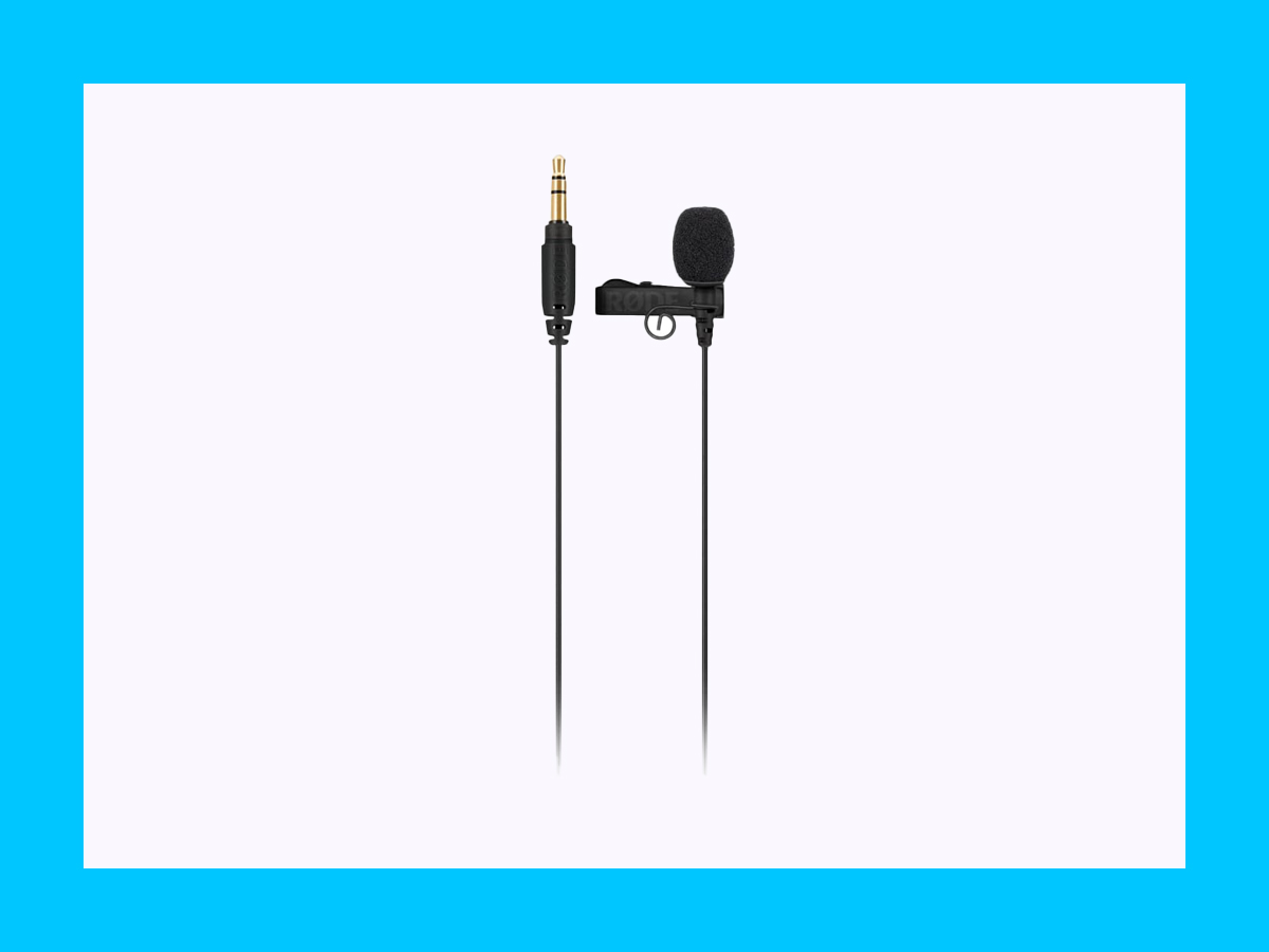 Rode professional lavalier microphone lapel lav mic