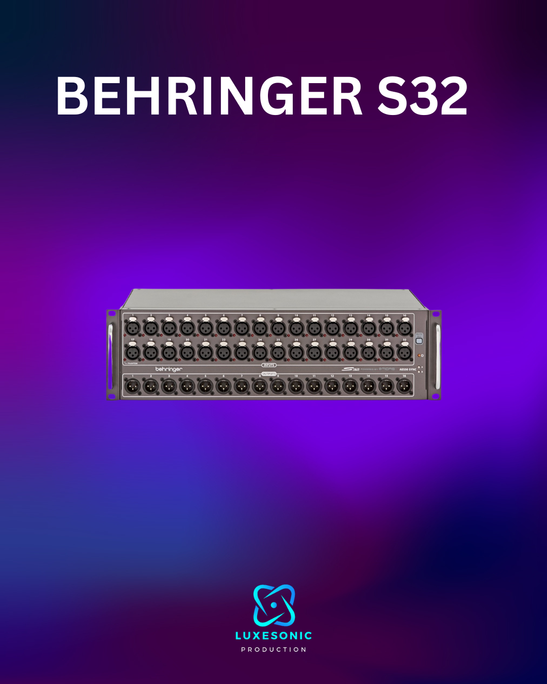 Behringer s32 digital stagebox