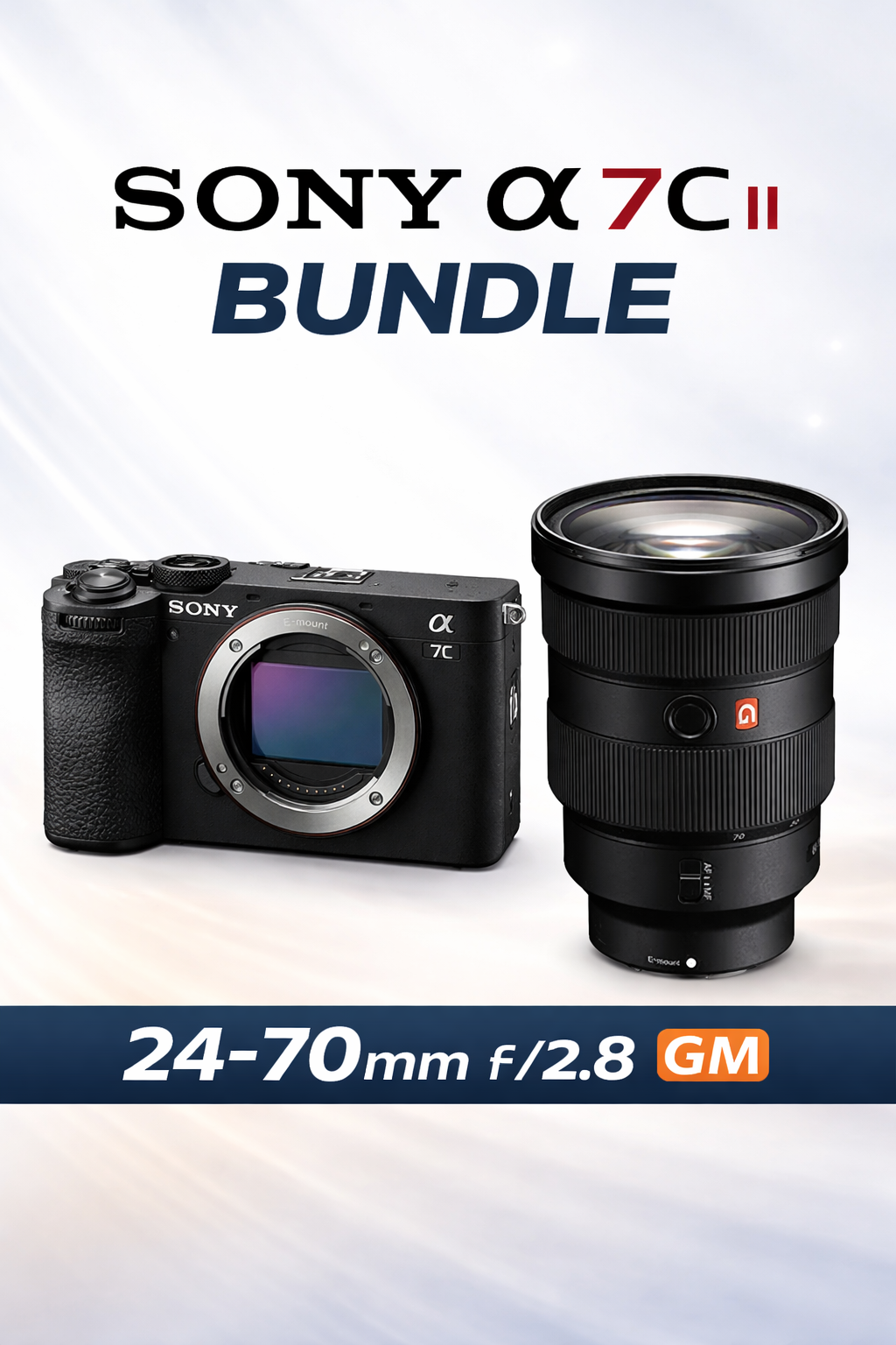 Sony a7c ii + 24-70mm f/2.8 g master | full-frame mirrorless kit | 4k | e-mount