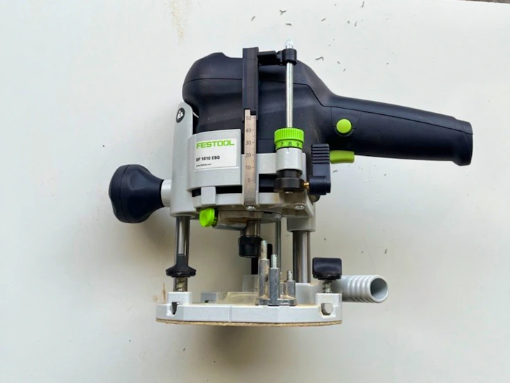 Festool handöverfräs inkl. styrskena 1400