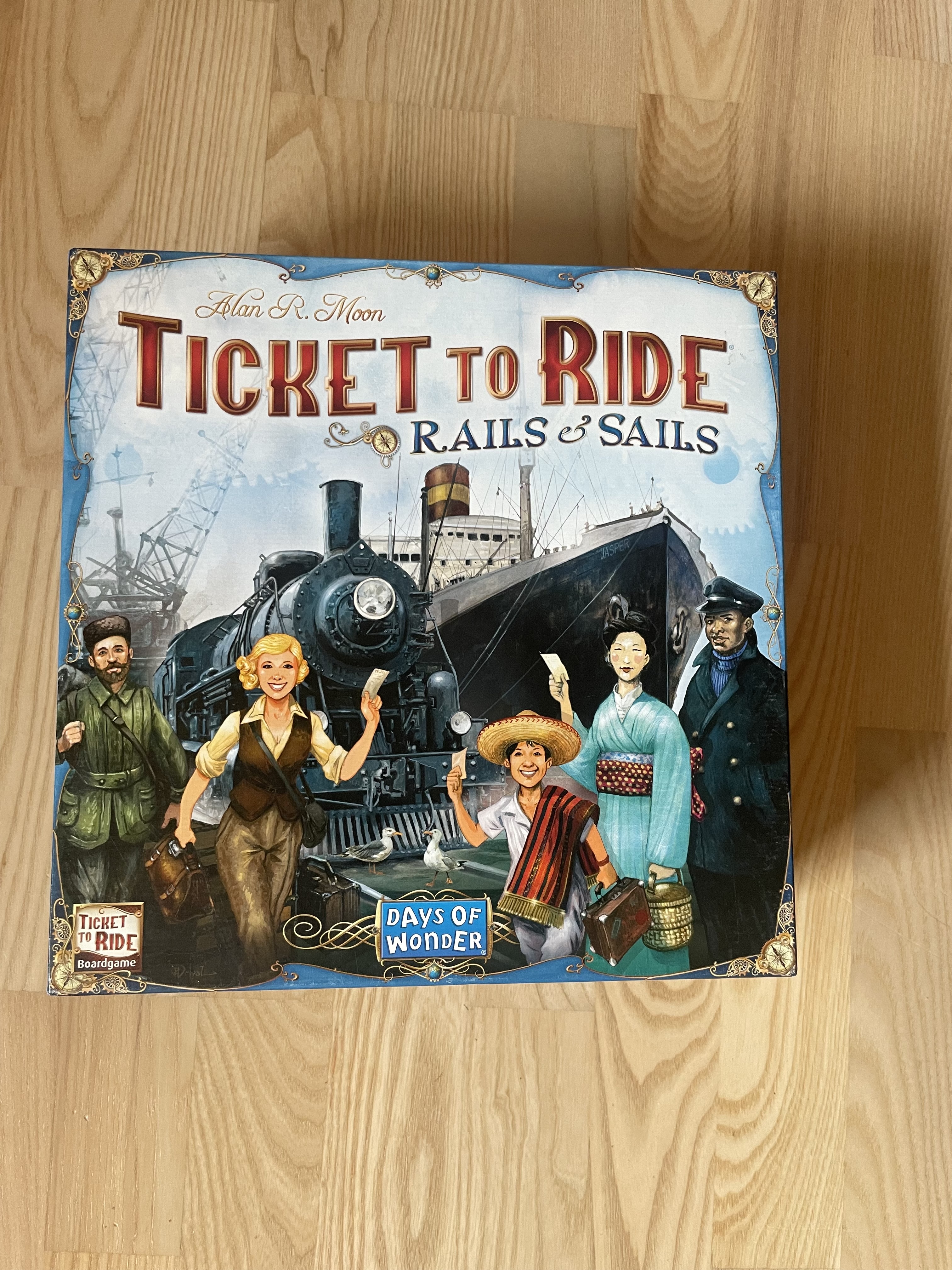 Ticket to ride - rails and sails