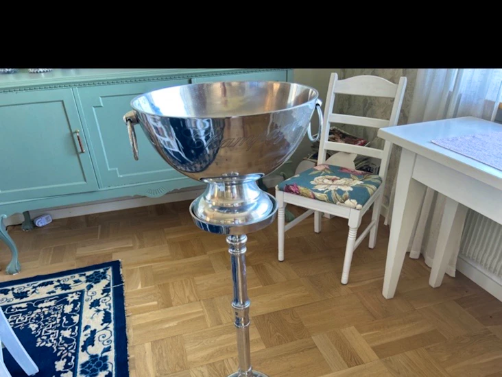 Champagne kyl på fot