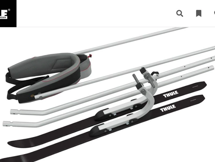 Skidkit till thule/chariotvagnar