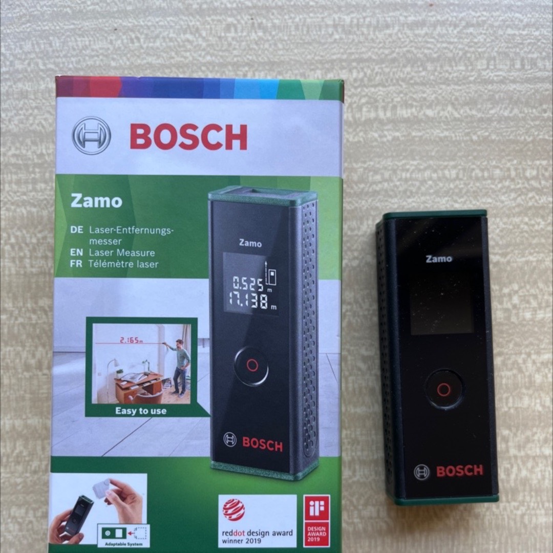 Lasermätare för avstånd och area