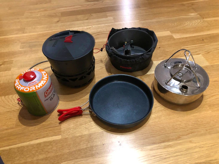 Primus med tilbehør