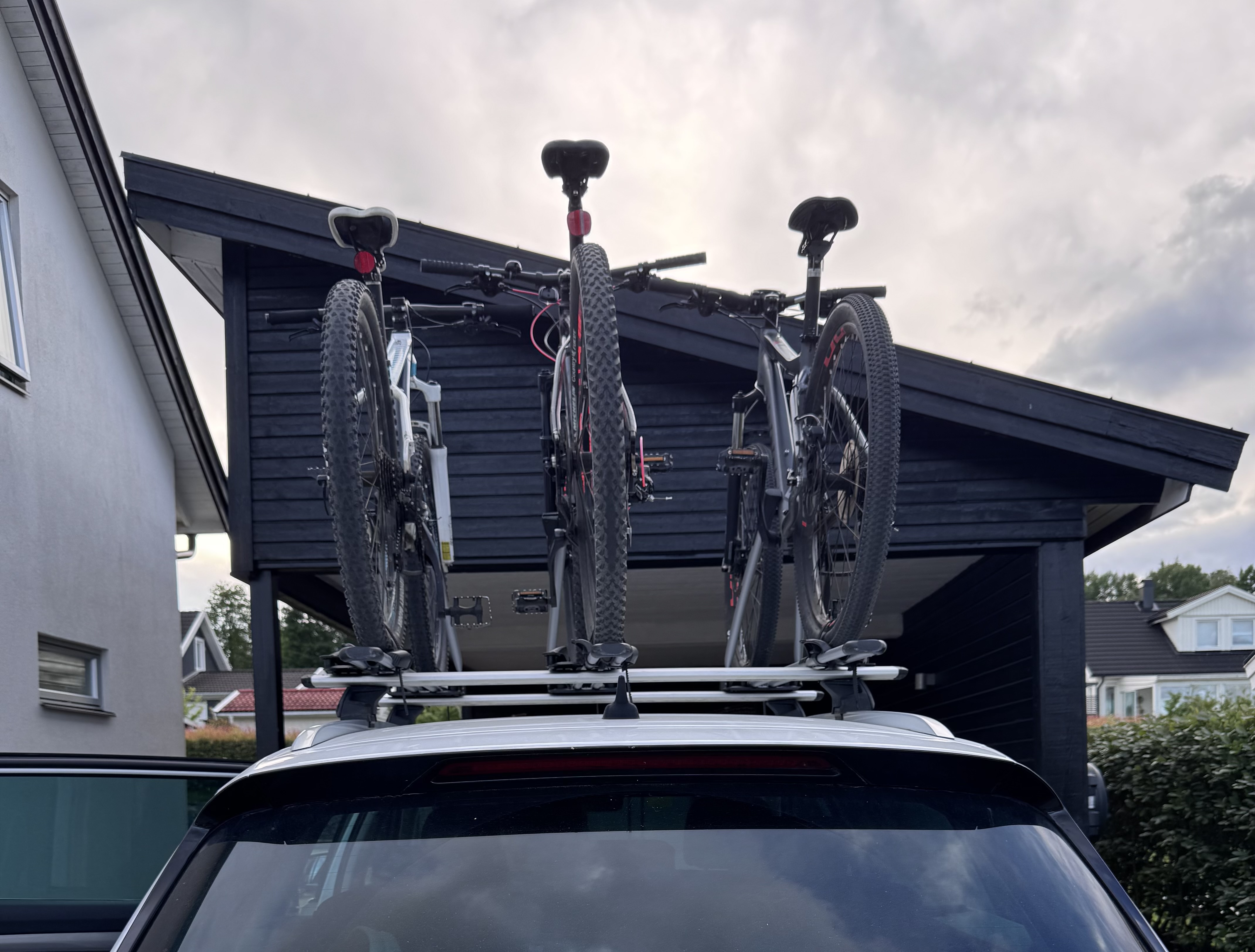 Cykelställ för takmontering