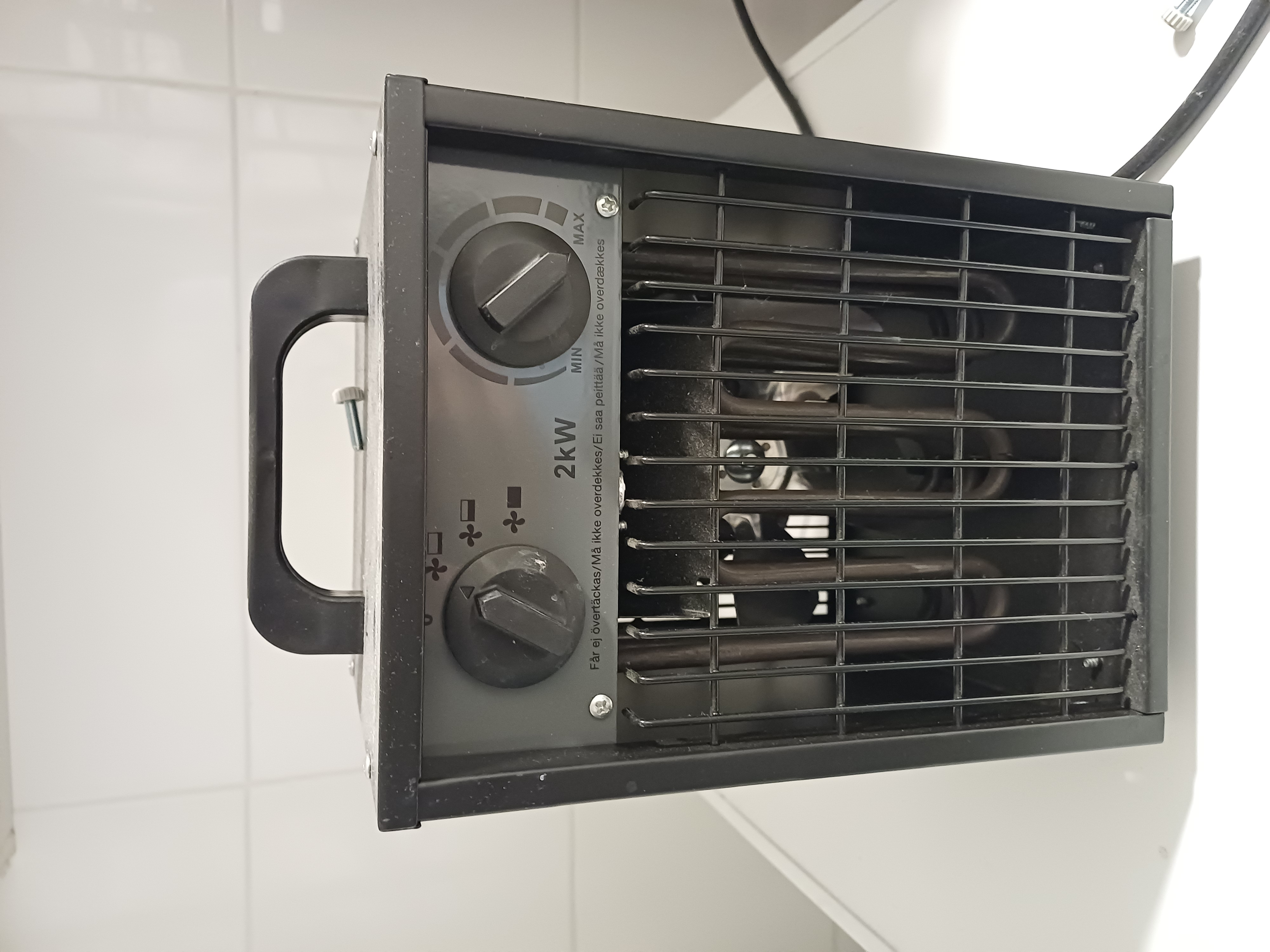 Värmefläkt 2kw