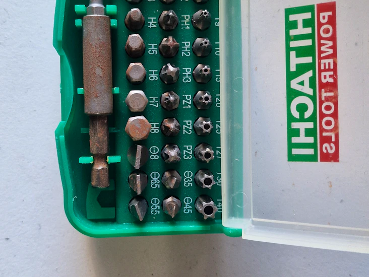 Enkelt komplett bitssett