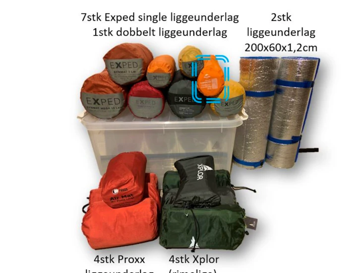 Liggeunderlag - naturhike 200x120cmx6,5cm