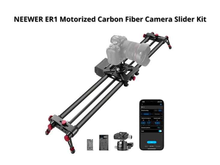 Neewer er1 motorised carbon fiber camera kit