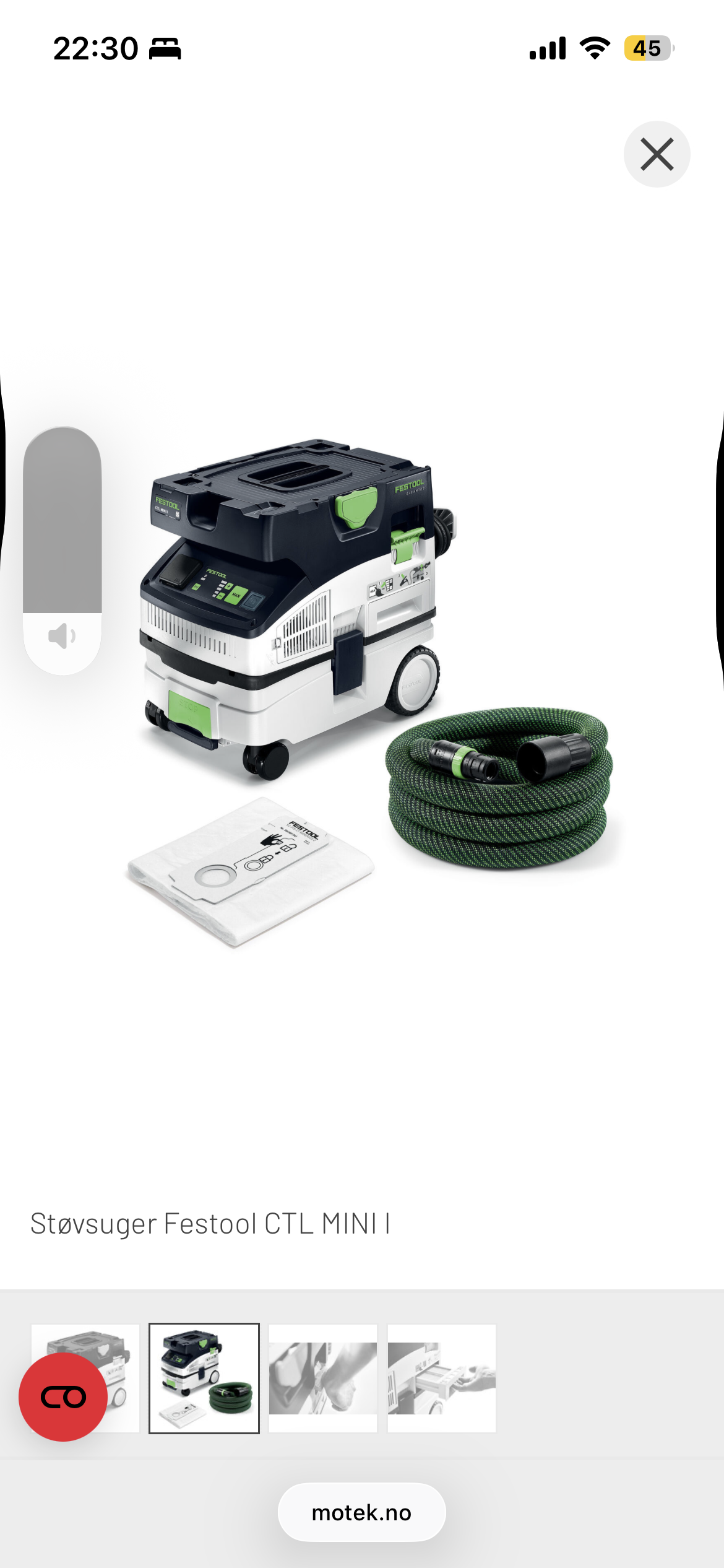 Støvsuger festool ctl mini i