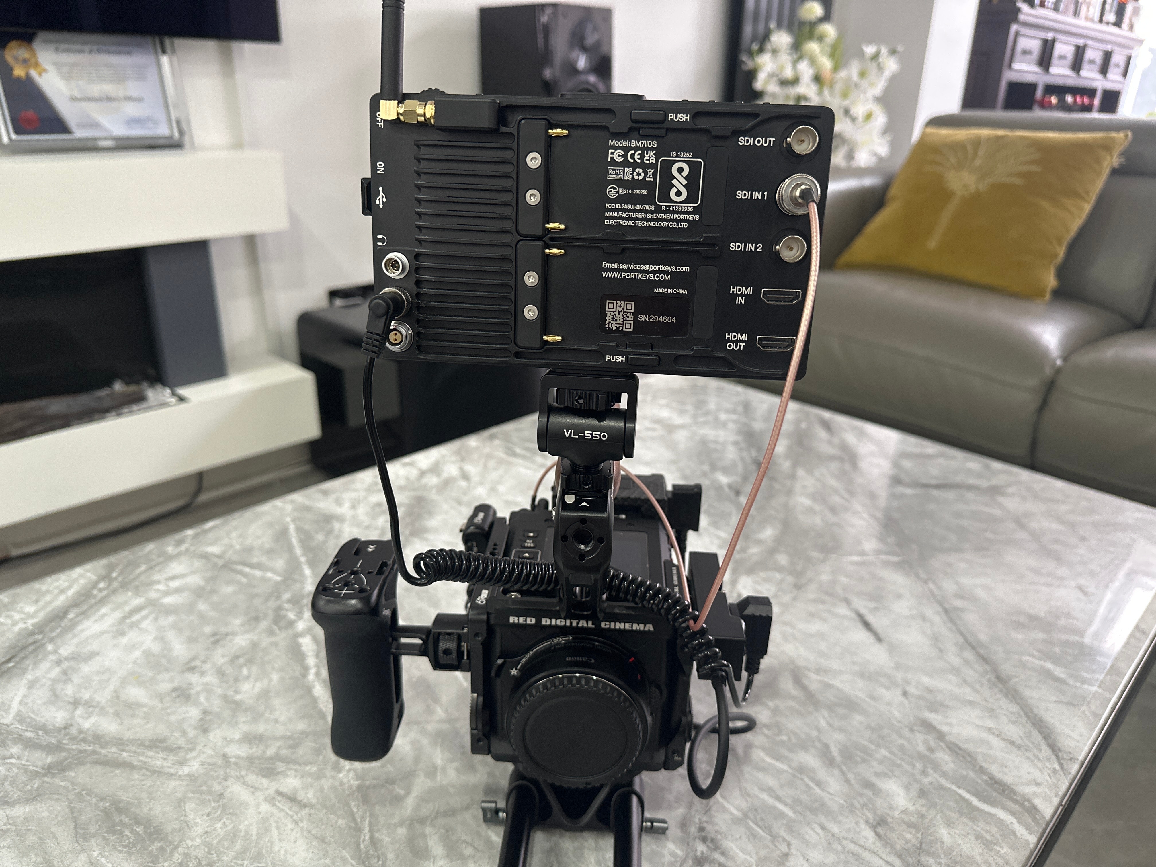 Red komodo x package + portkeys bm7iids + mid49 breakout box + 2tb cfexpress + extras