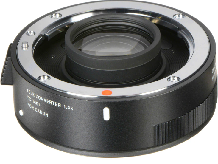Sigma 1.4x tc1401 teleconverter for canon ef